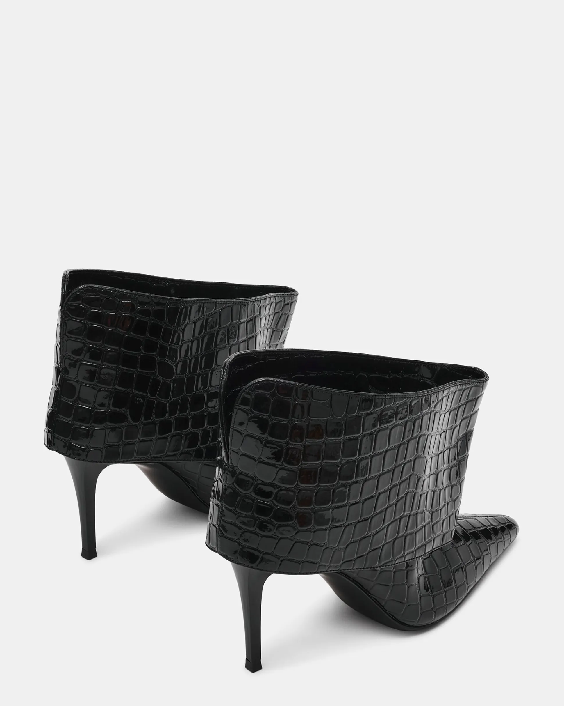 Enella Black Crocodile