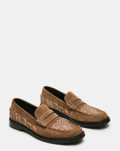 Ennis Taupe Suede