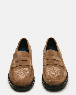Ennis Taupe Suede