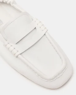 Eurry White Leather