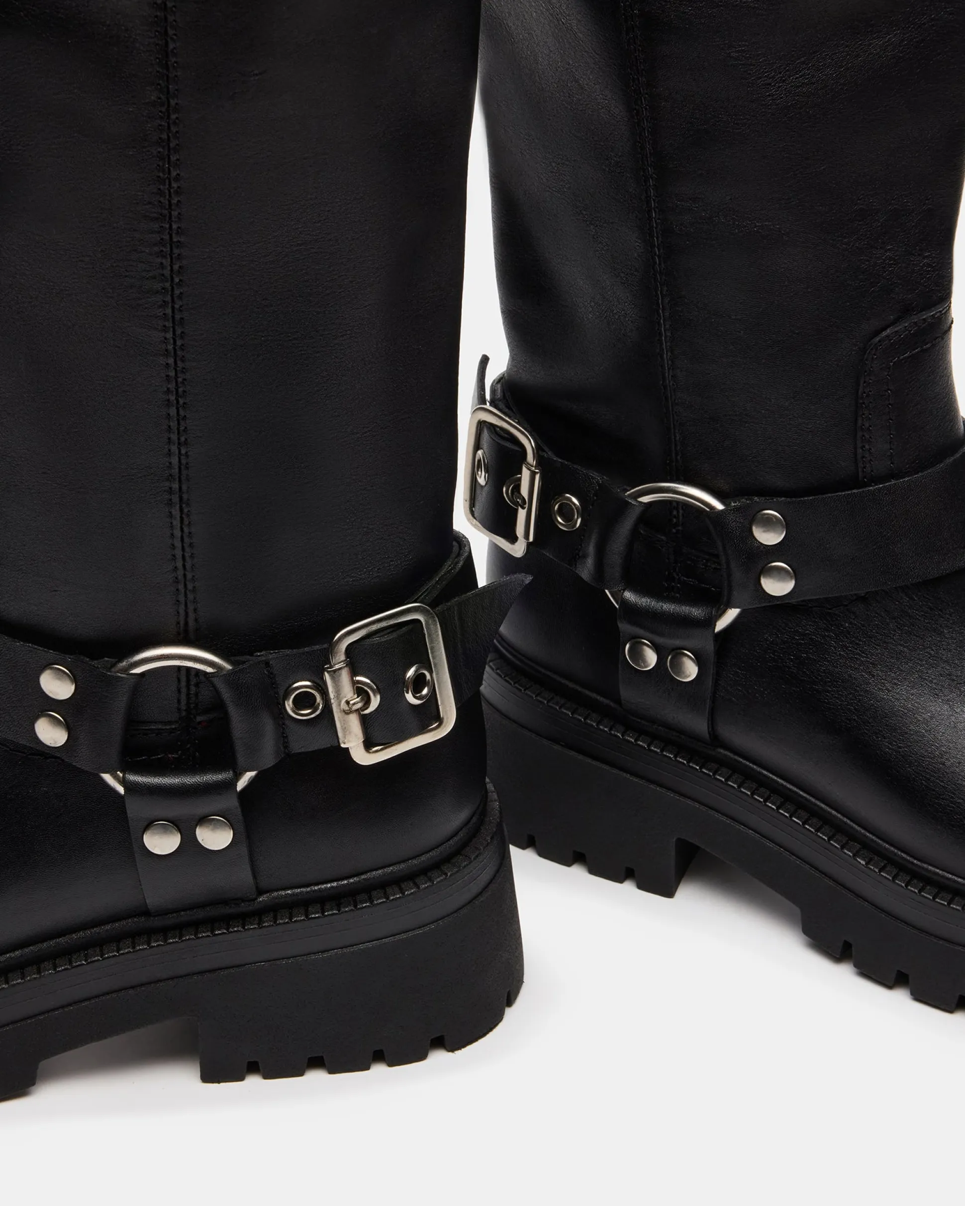 Everest Black Leather