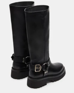 Everest Black Leather