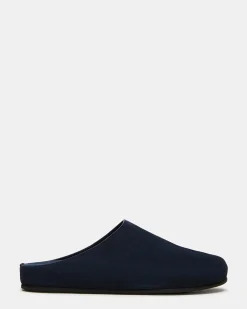 Fern Navy Suede