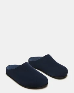 Fern Navy Suede