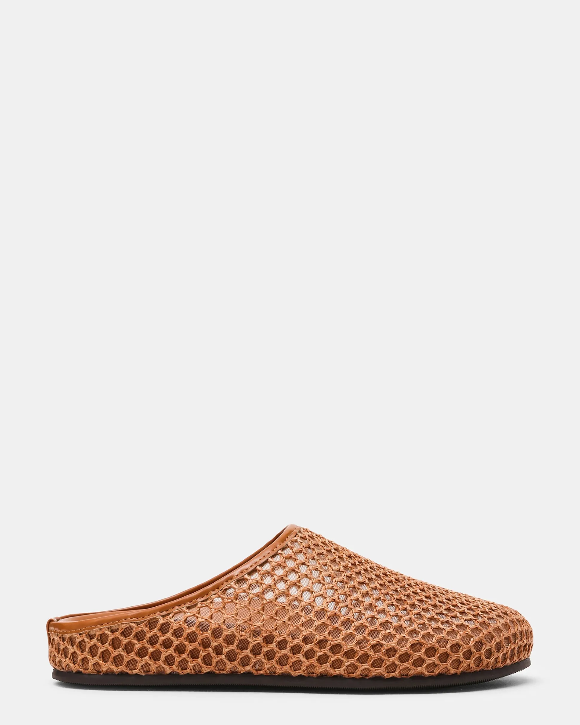 Fern Tan Raffia Mesh