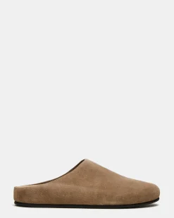 Fern Taupe Suede