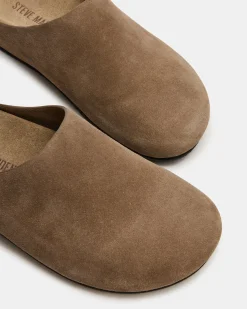 Fern Taupe Suede