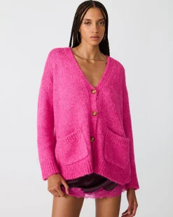 Finley Sweater Pink Violet