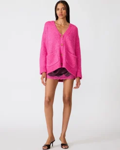 Finley Sweater Pink Violet