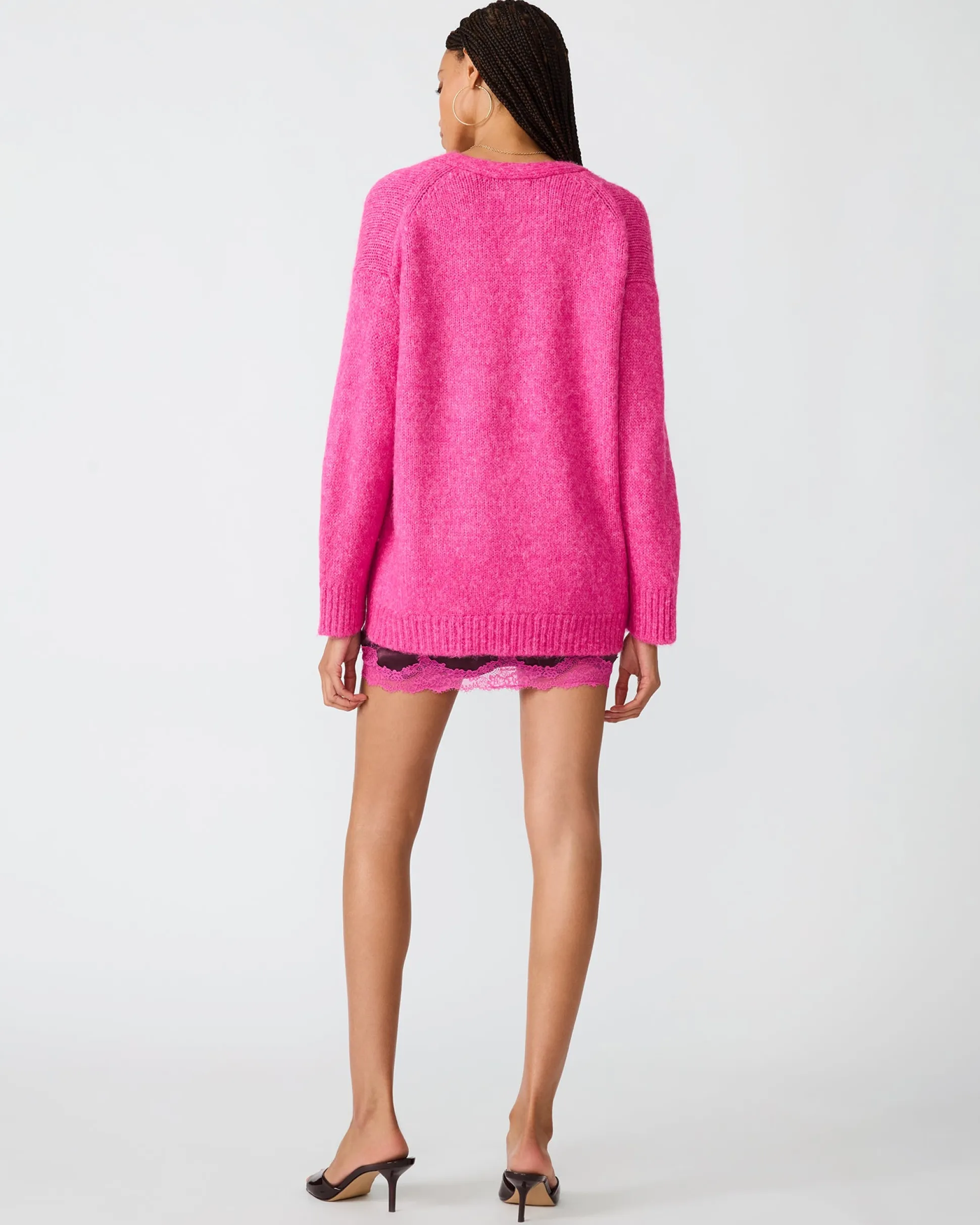 Finley Sweater Pink Violet