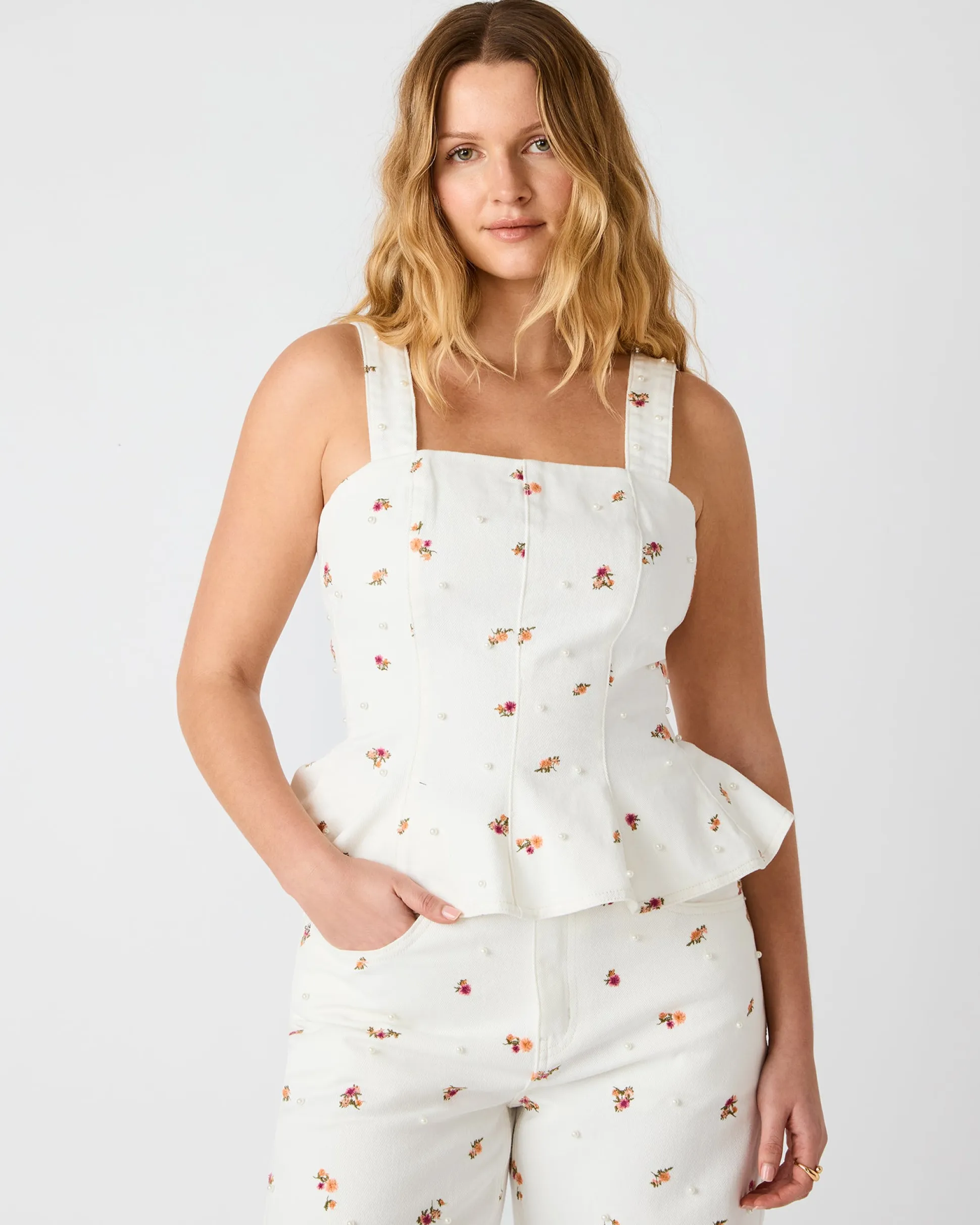 Fiorella Top Antique