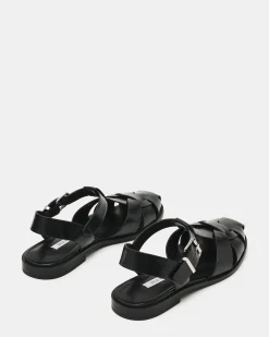 Fisk Black Leather