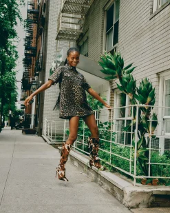 Freddy Dress Hot Spots Print