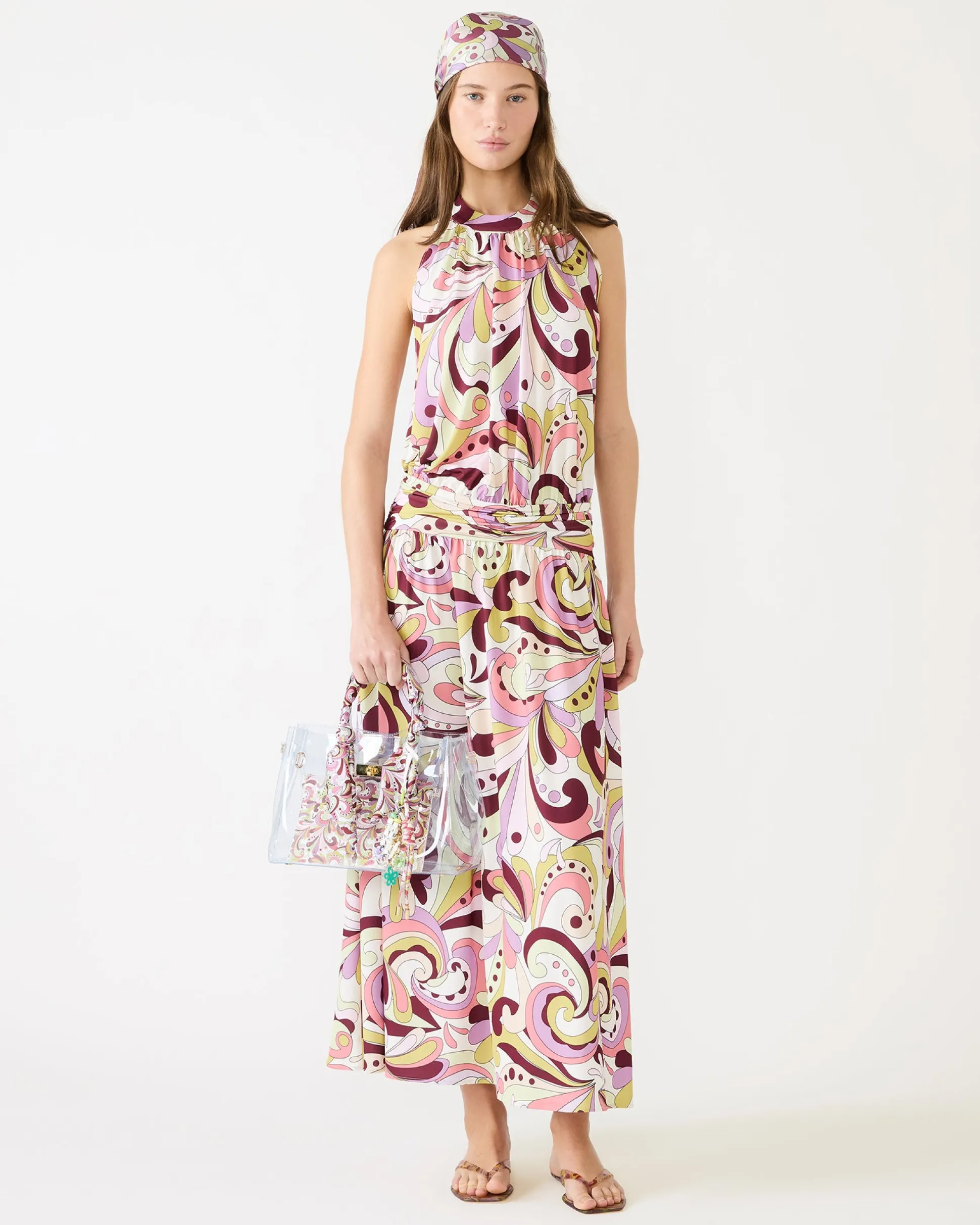 Gala Dress Petal Paisley