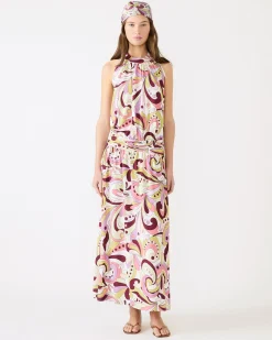 Gala Dress Petal Paisley