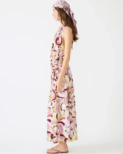 Gala Dress Petal Paisley