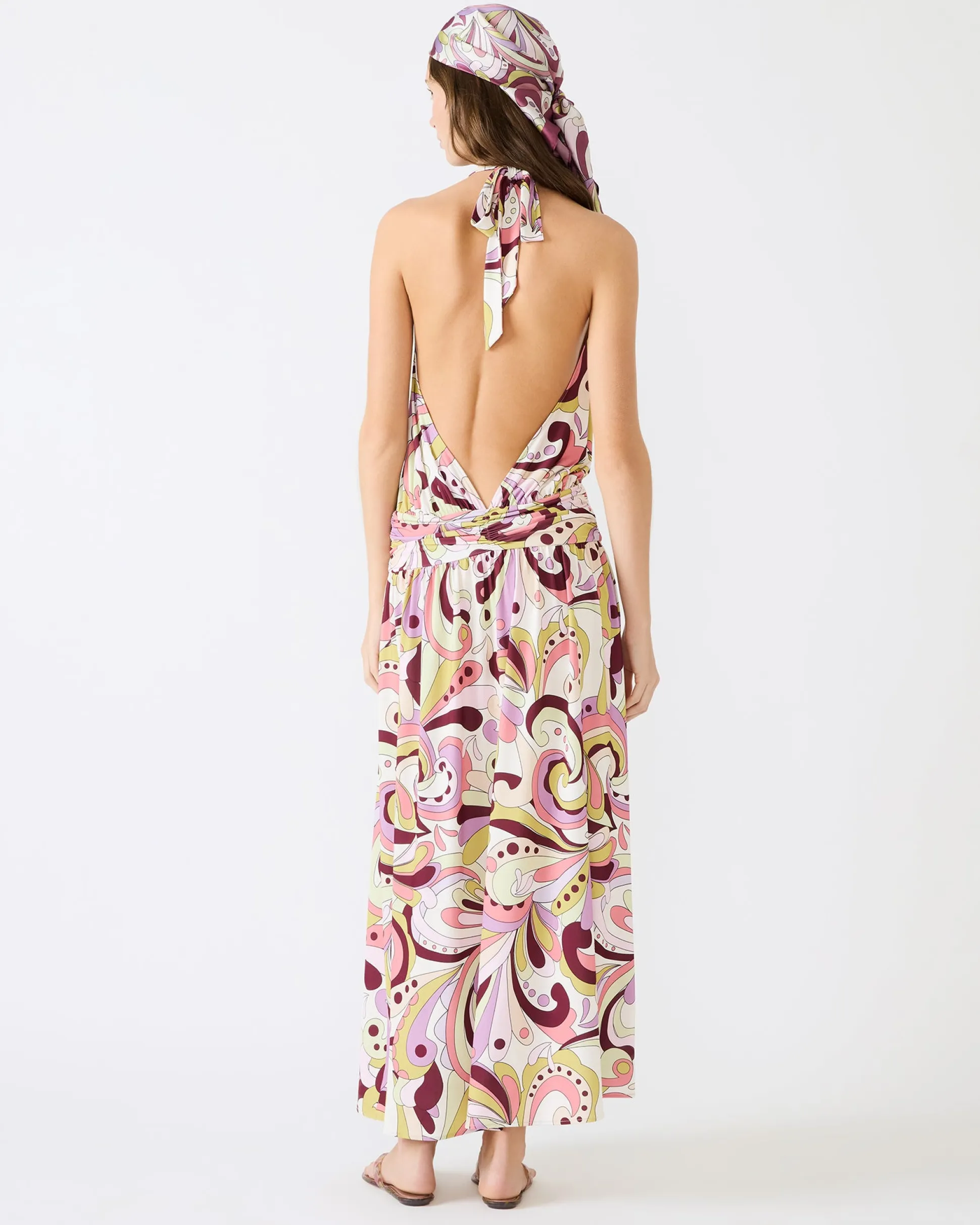 Gala Dress Petal Paisley