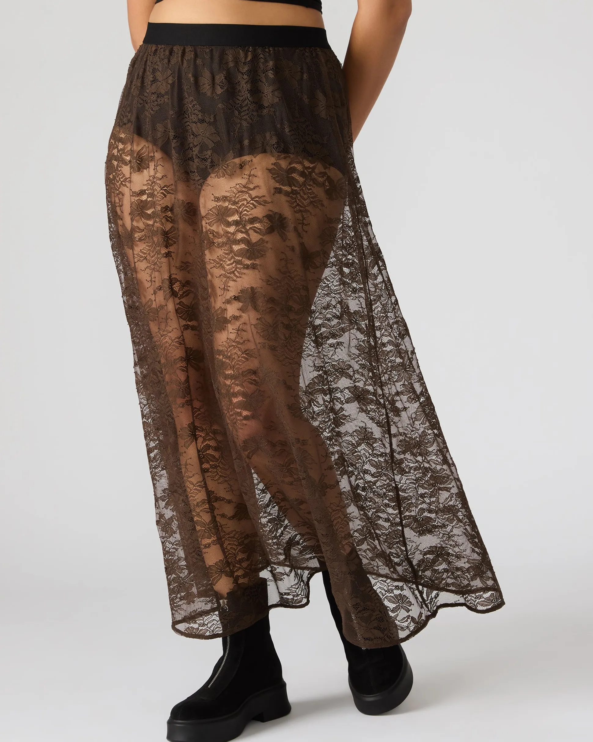 Gisela Skirt Dark Espresso