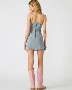 Gisella Dress Seabreeze Blue