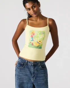 Goldie Tank Pale Yellow
