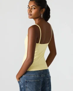 Goldie Tank Pale Yellow