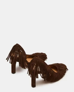 Greer Brown Suede