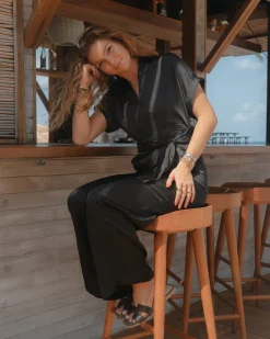 Hadyn Black Leather