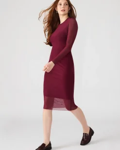 Hailee Dress Wine