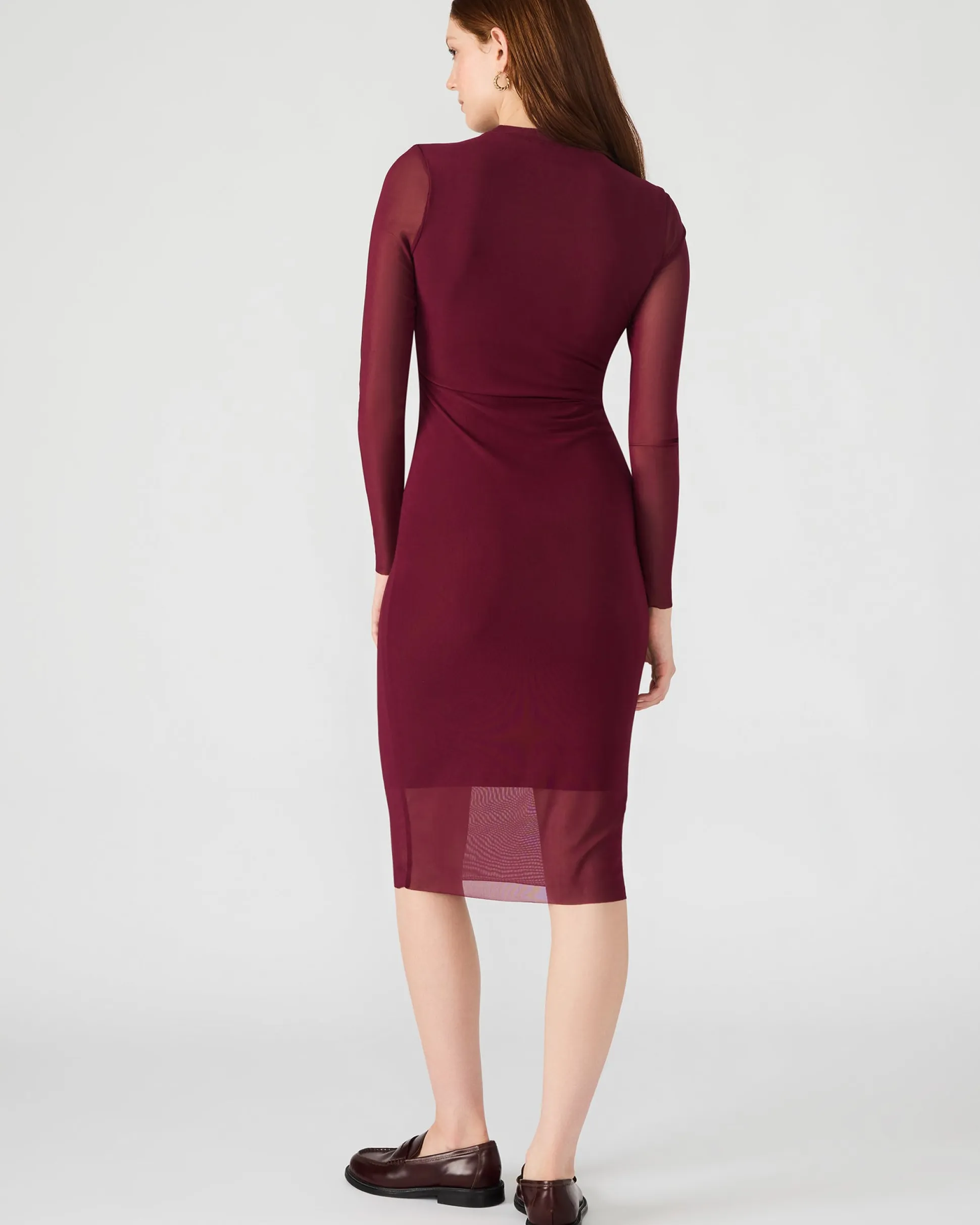 Hailee Dress Wine