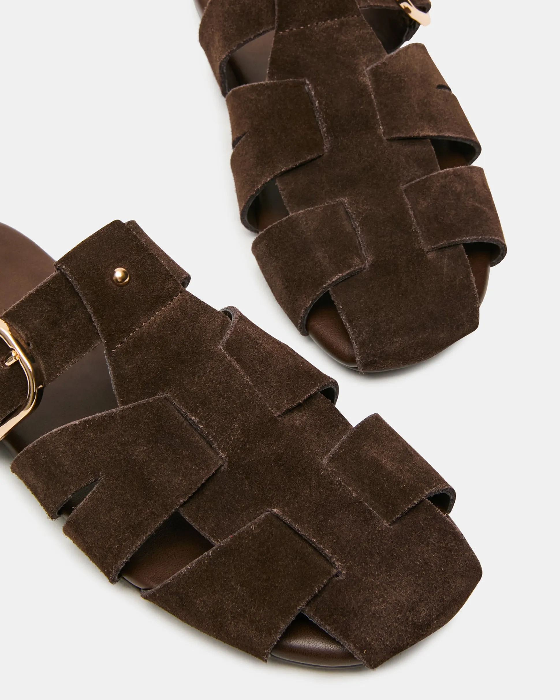 Halo Brown Suede