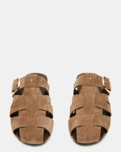 Halo Taupe Suede