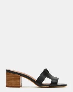 Hana Black Leather