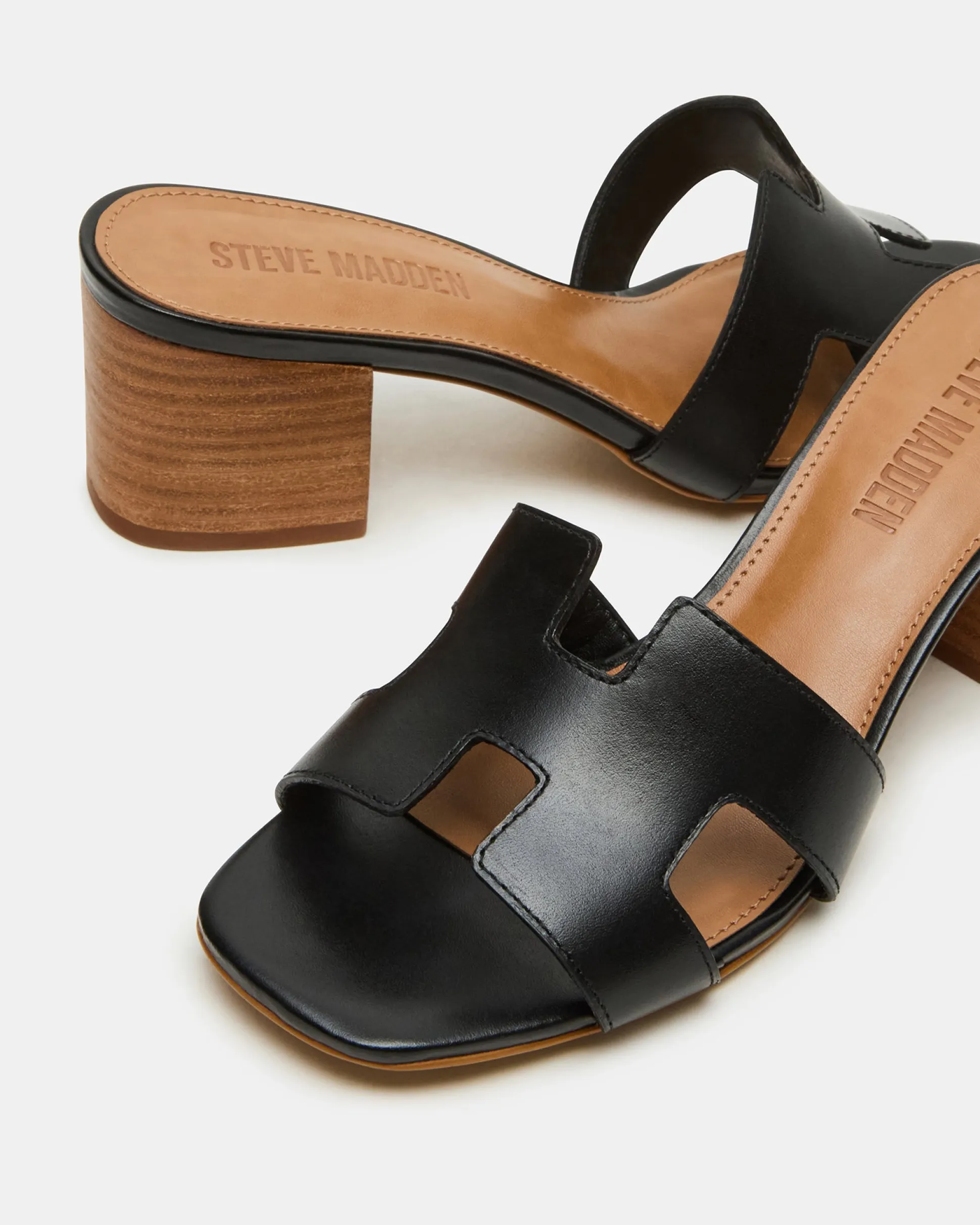 Hana Black Leather
