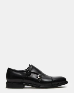 Haran Black Leather