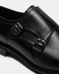 Haran Black Leather