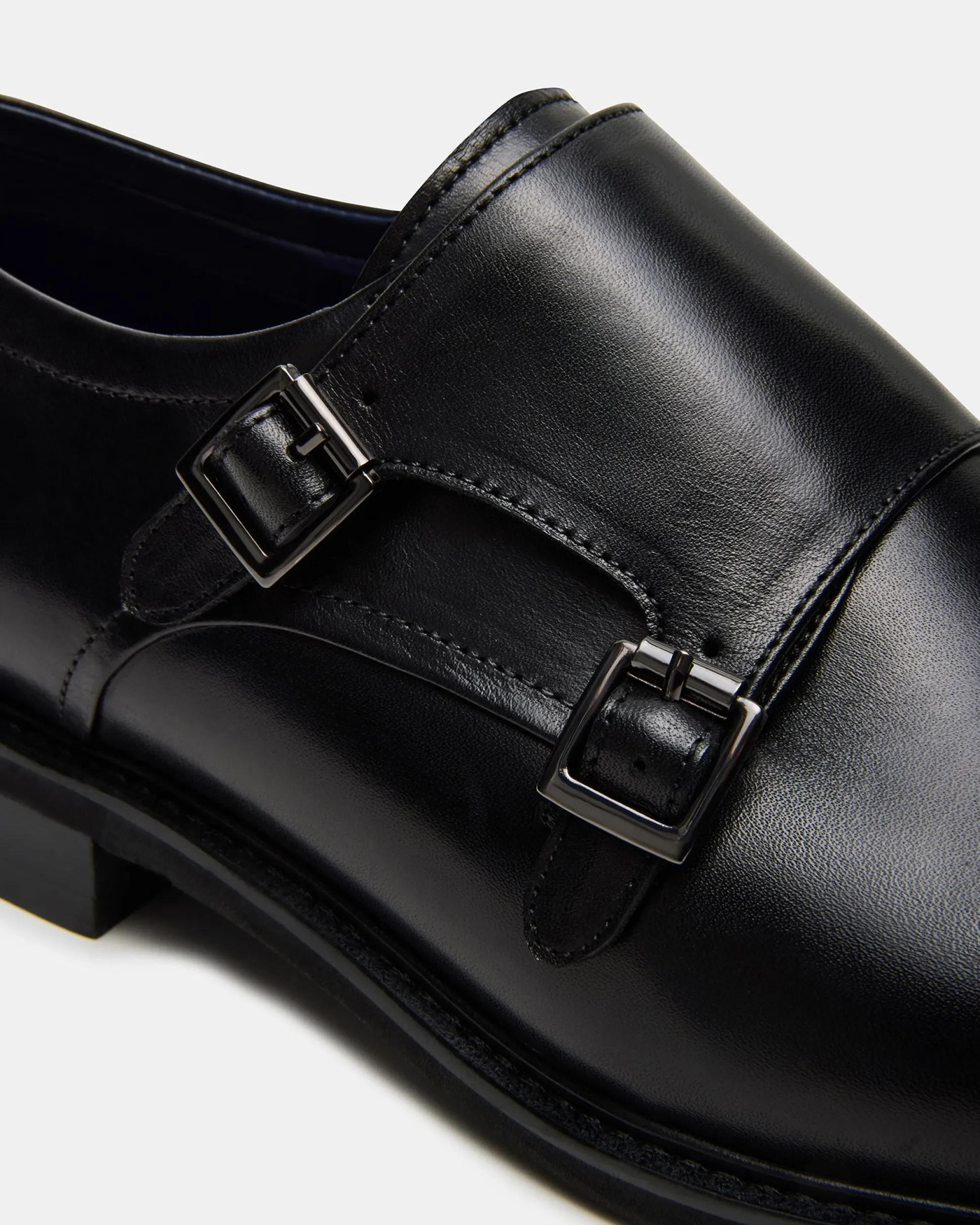 Haran Black Leather