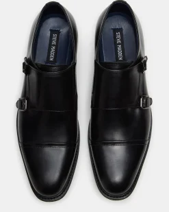 Haran Black Leather