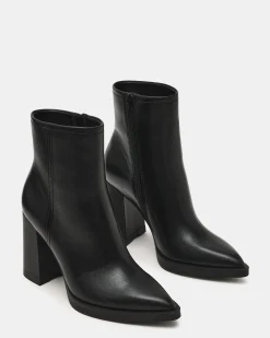 Harden Black Leather