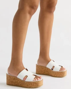 Harmony White Leather