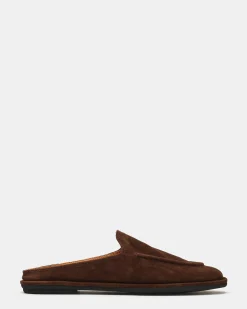 Harrington Chocolate Brown Suede