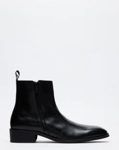 Haynes Black Leather