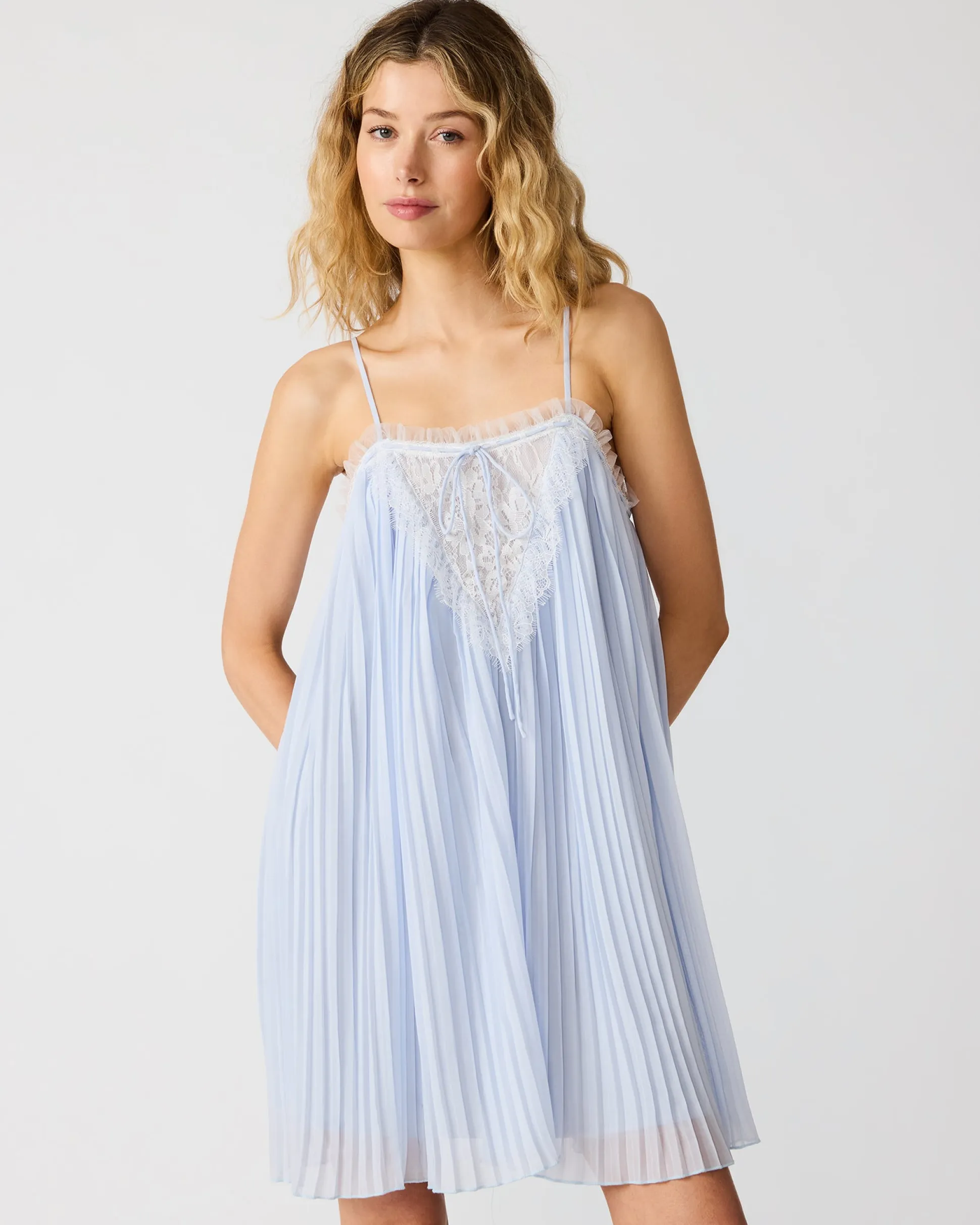 Hellen Dress Blue Ice