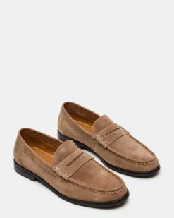 Huckle Taupe Suede