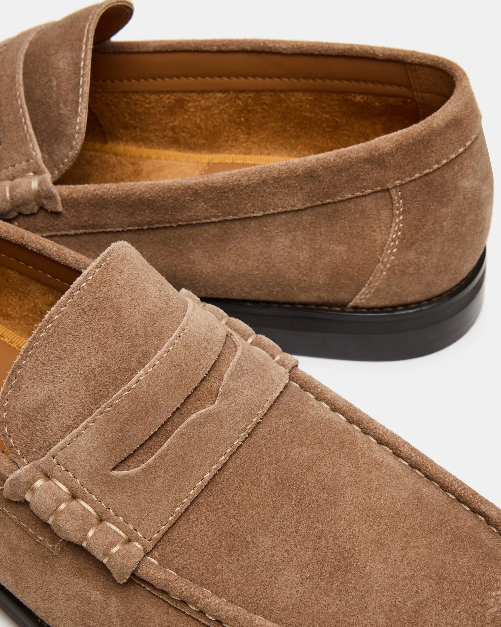 Huckle Taupe Suede