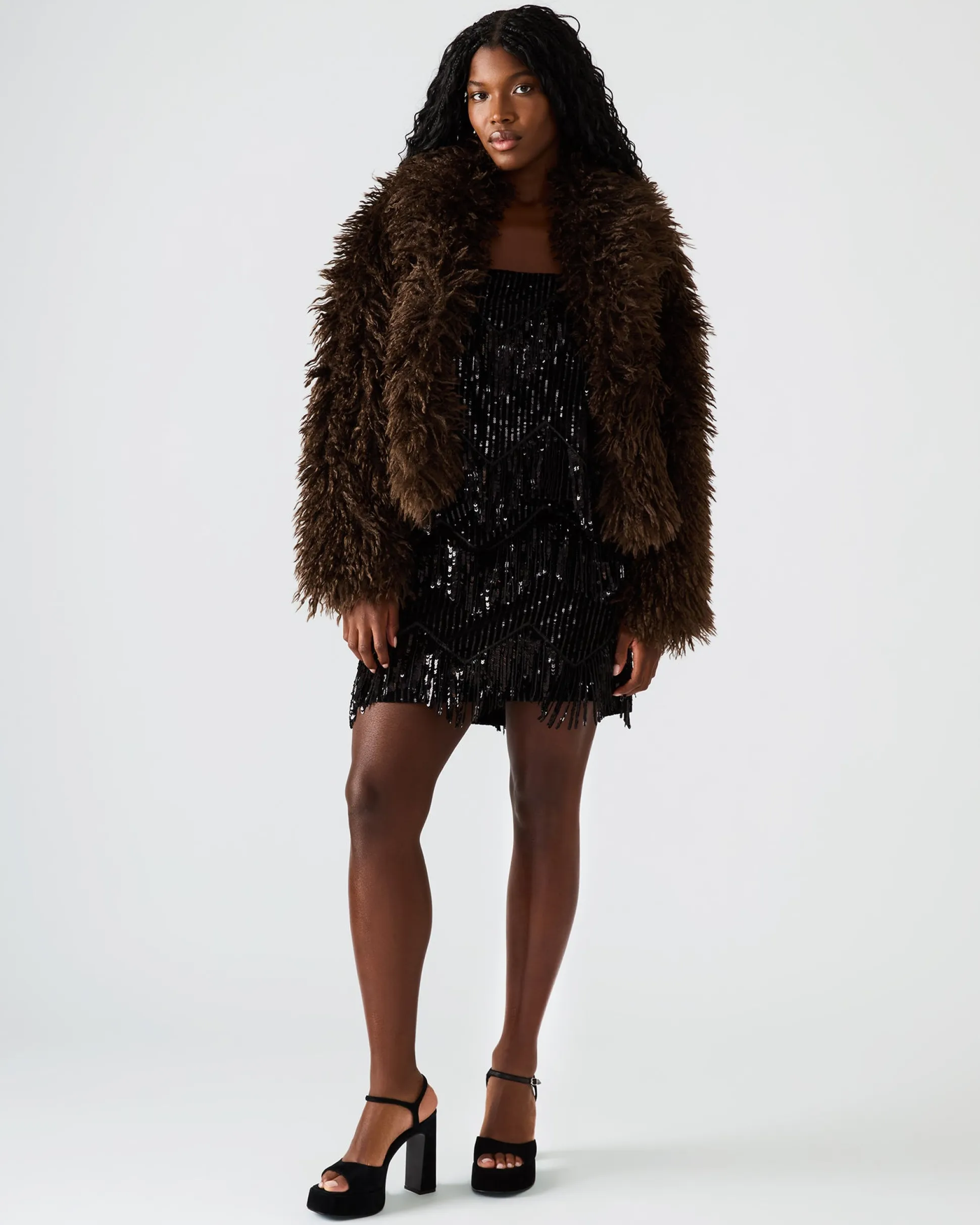 Inaya Coat Dark Espresso