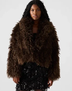 Inaya Coat Dark Espresso