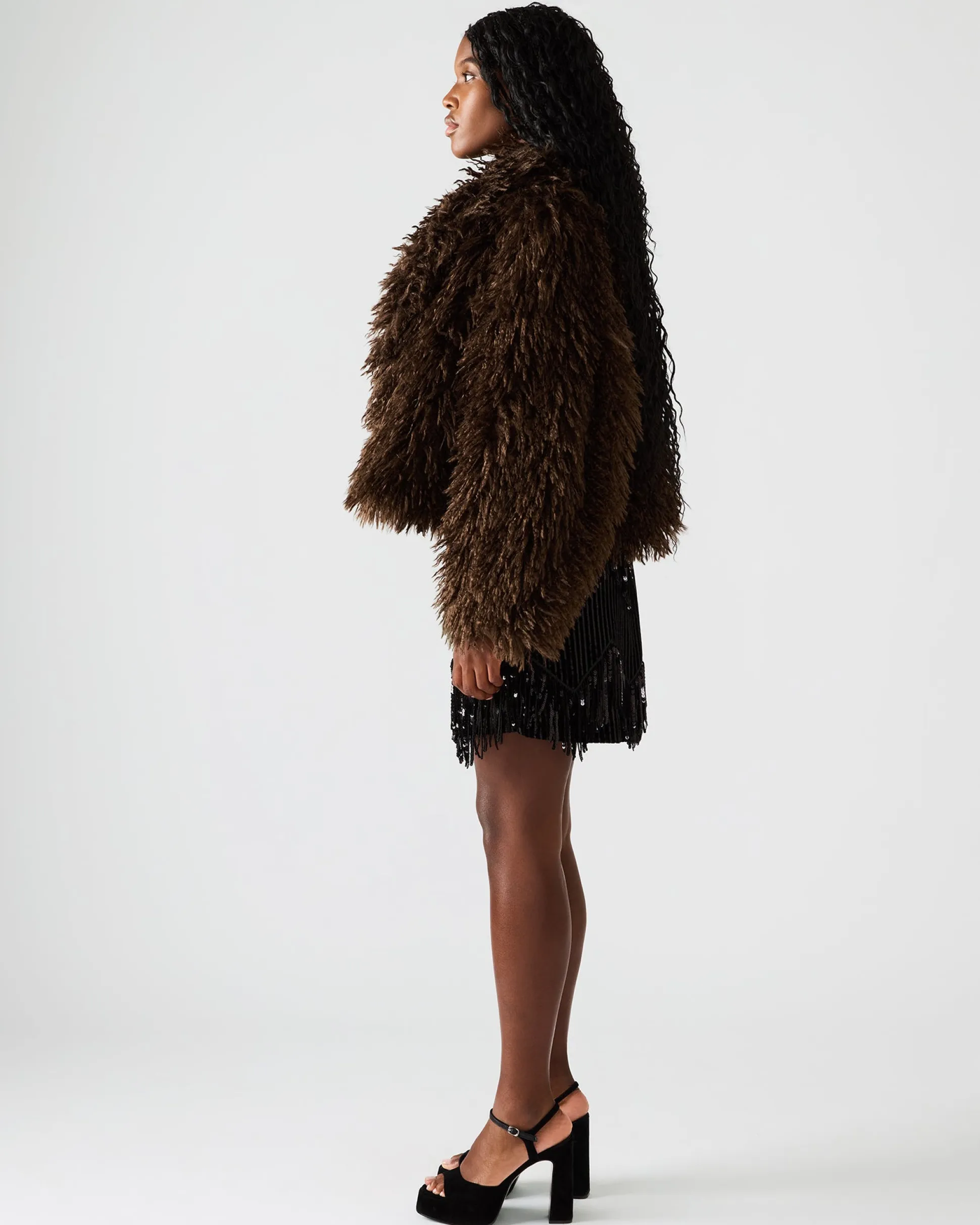 Inaya Coat Dark Espresso