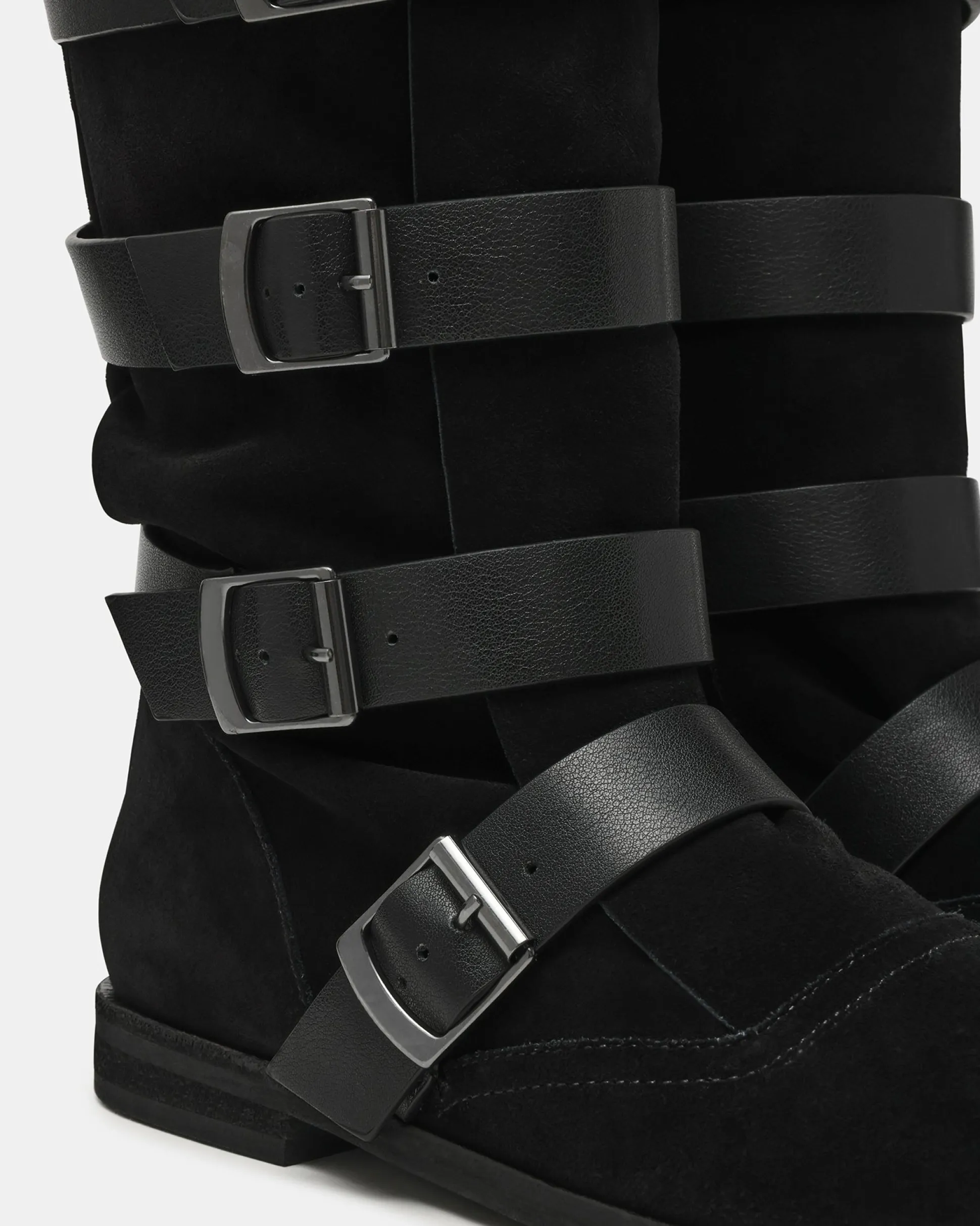Indio Black Suede