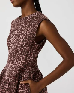 Irinna Dress Hot Spots Print