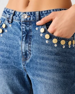Irys Jean Dark Navy
